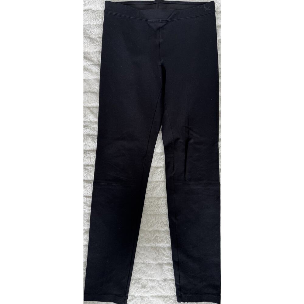 Eddie Bauer Women's Black Ankle Leggings Elastic Waist Size 2